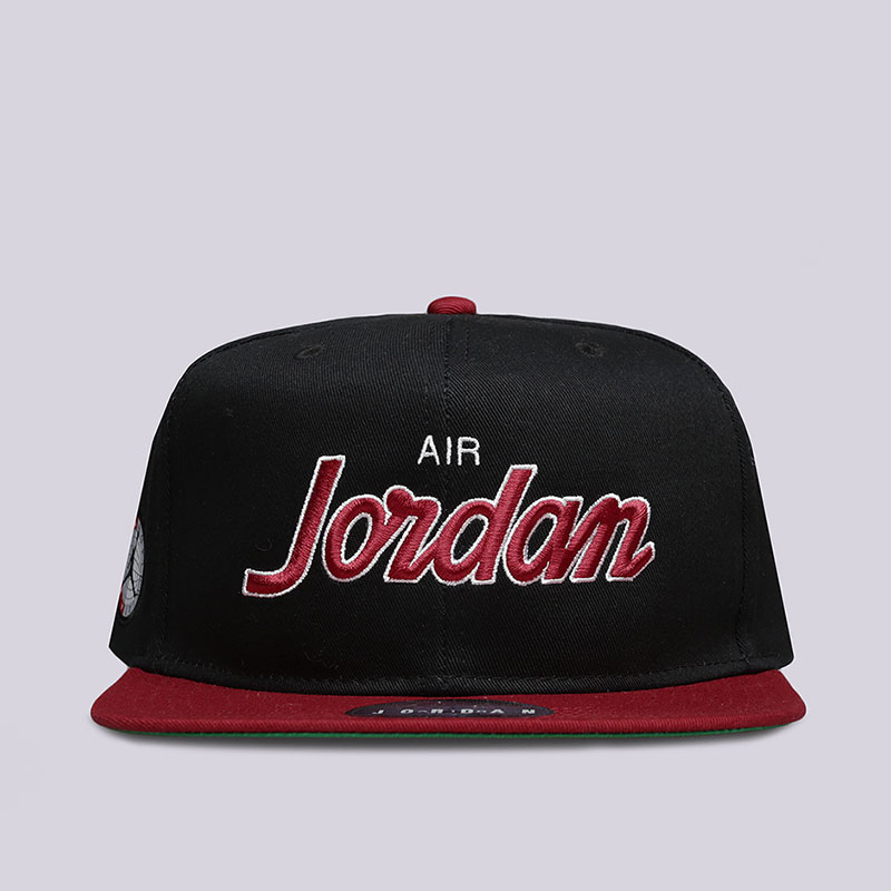 черная кепка Jordan Pro Script Cap AV8448-010 - цена, описание, фото 1